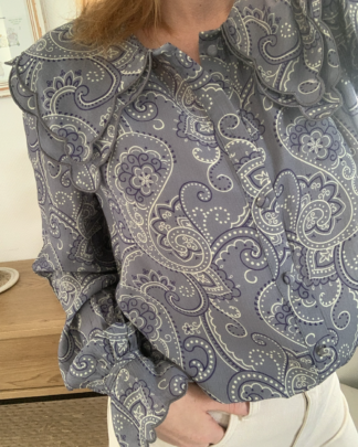 blouse femme imprimé cachemire Isadora