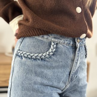 jean palazzo femme ELEA denim