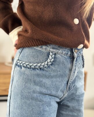 jean ELEA palazzo femme denim