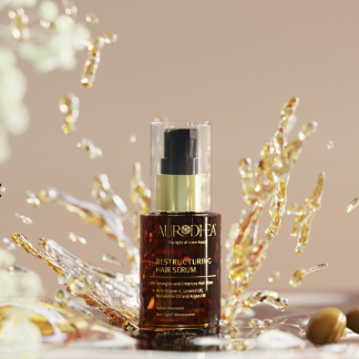 Sérum capillaire Aurodhea à l’huile d’Argan — brillance, anti-frisottis et nutrition sans rinçage