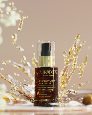 Sérum capillaire Aurodhea à l’huile d’Argan — brillance, anti-frisottis et nutrition sans rinçage