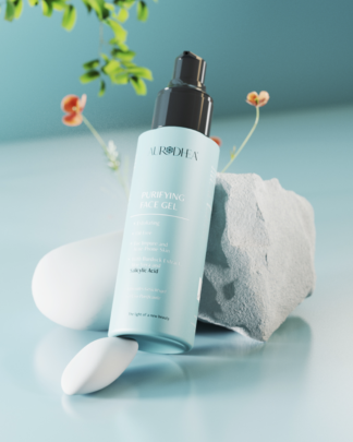 Gel purifiant visage Aurodhea à l’acide salicylique — soin anti-imperfections et purifiant pour peaux mixtes et acnéiques