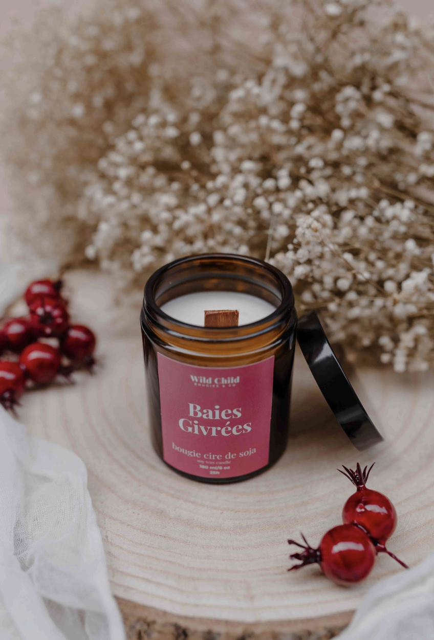 bougie artisanale française wild child bougies co