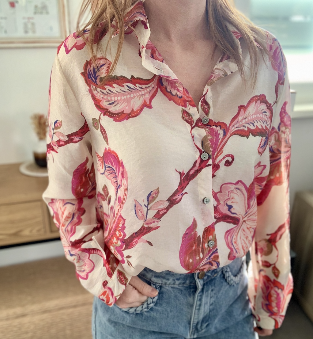 Chemise imprimée femme Wild Bloom