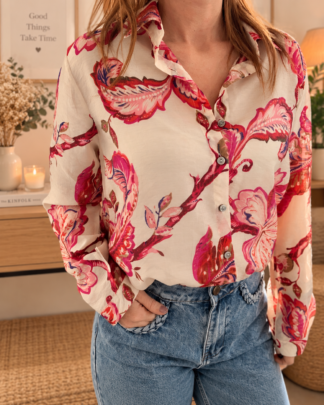 Chemise Capucine imprimée femme Wild Bloom