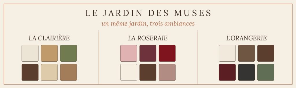 Nuancier nouvelle collection automne/hiver Wild Bloom